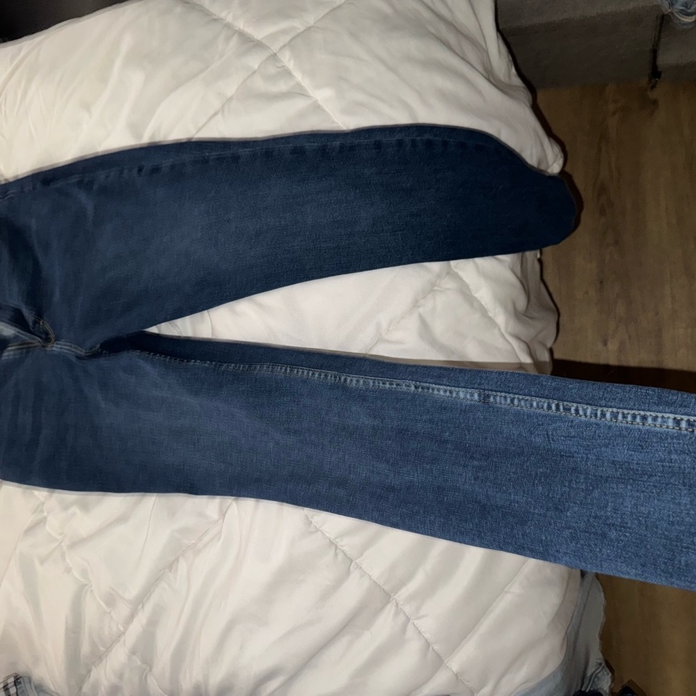 Dark Wrangler Blue Denim Jeans
